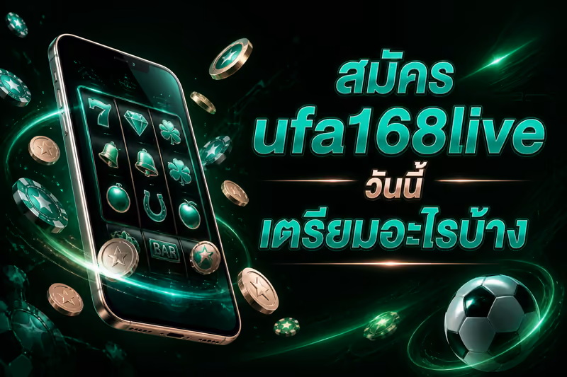 สมัคร ufa168live วันนี้ เตรียมอะไรบ้าง