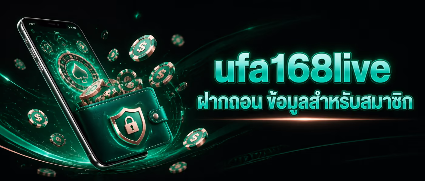 ufa168live ฝากถอน ข้อมูลสำหรับสมาชิก